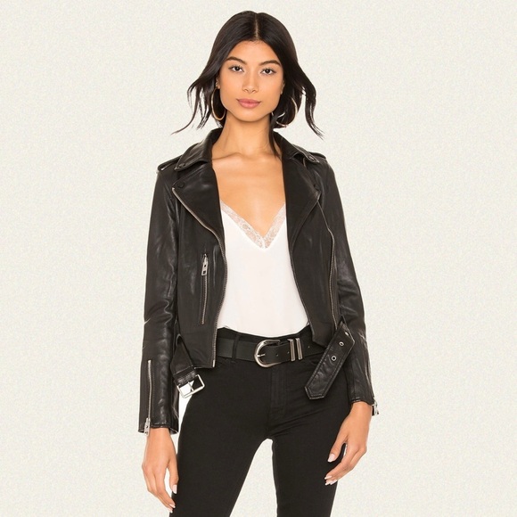 All Saints Balfern Jacket - Picture 2 of 8